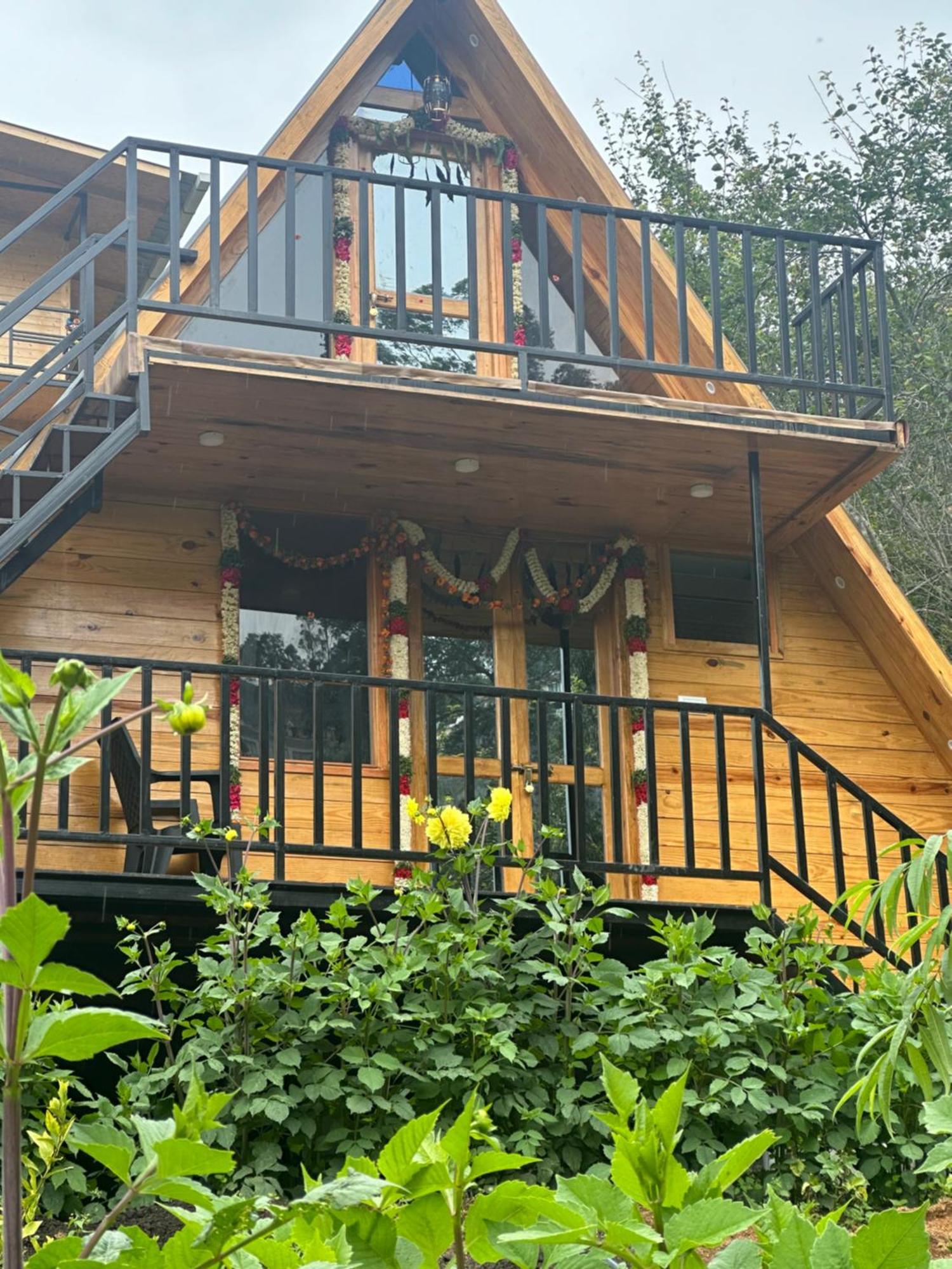 Vila Magica Mount A Frame Wood House Kodaikanal Exteriér fotografie